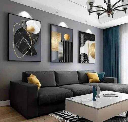 Serviced accommodation living room